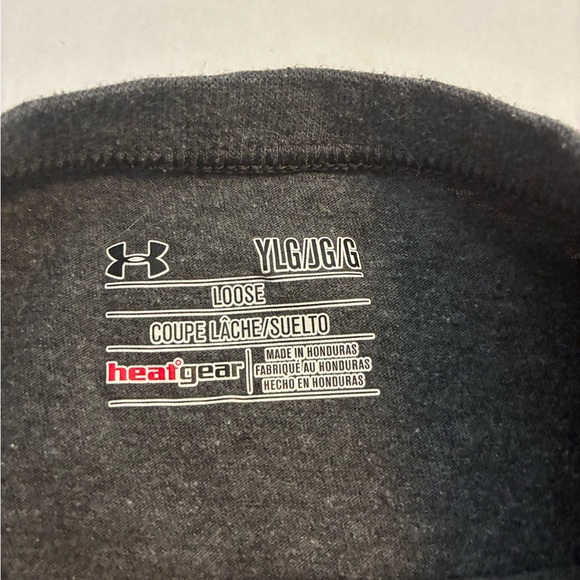 Under Armour Black and Orange Short Sleeve Tee - Picture 2 of 2